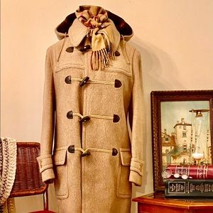 Vintage 70’s Brown Wool Winter Coat